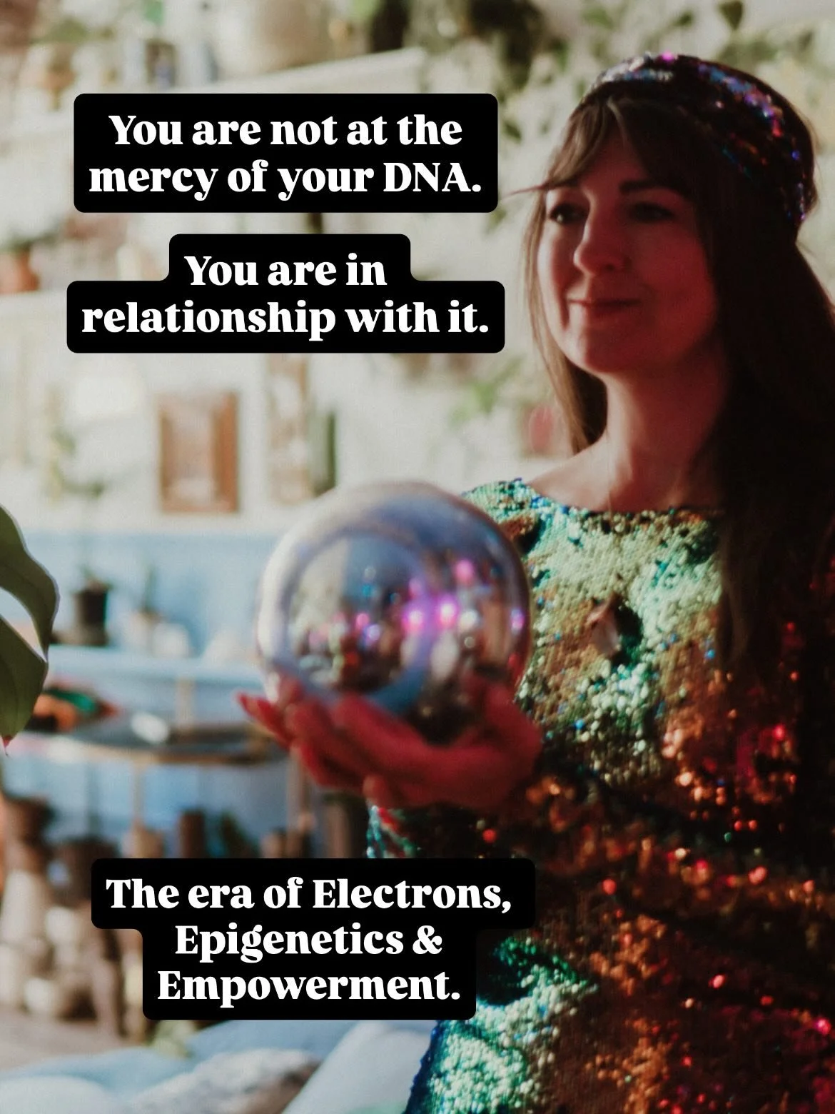 You are not at the mercy of your DNA. You are in relationship with it.
🎤And relationships require leadership.

For years, we were handed the narrative that genes were destiny. ❌Stamped. Sealed. Signed at birth.
😳Just not the whole story 

Your gene