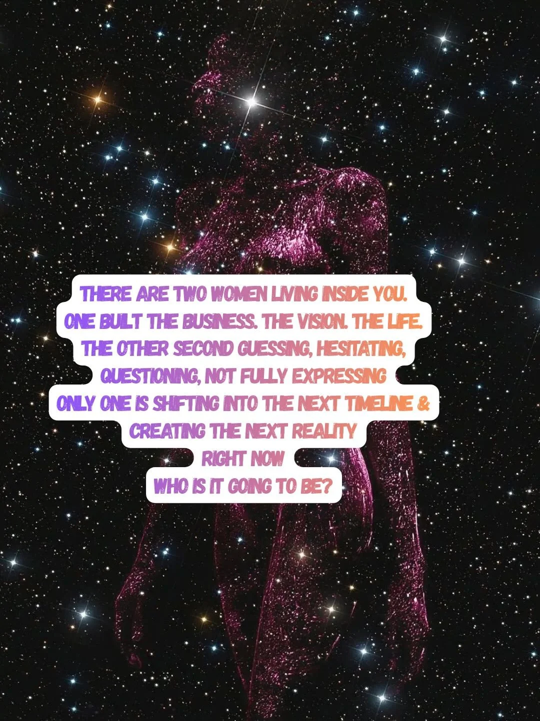 Your body carries the wound AND the wisdom. 
🧬They are encoded together

The intelligence of every woman in your line who knew her body, intuition, her gifts before the world told her she was wrong to trust it ALL
it&rsquo;s still in there.

💥The s