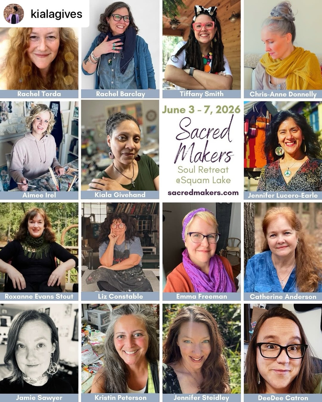 I am SO excited to be a part of this amazing group of teachers and to get to be in community this June with other magical, creative souls! 💜 Come join us! 

Get @reshare_app &bull; @kialagives REGISTRATION is happening!! Run, don&rsquo;t walk &mdash