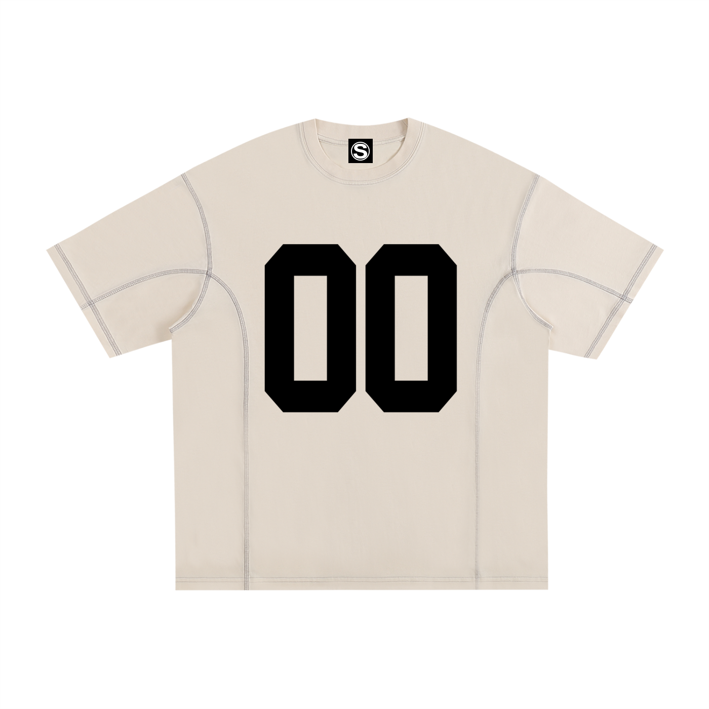 00 PROJECT 00  Contrast-Stitched Cotton T-Shirt