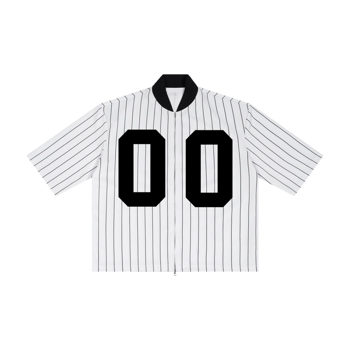 00 PROJECT 00 Full-Zip Baseball Jersey