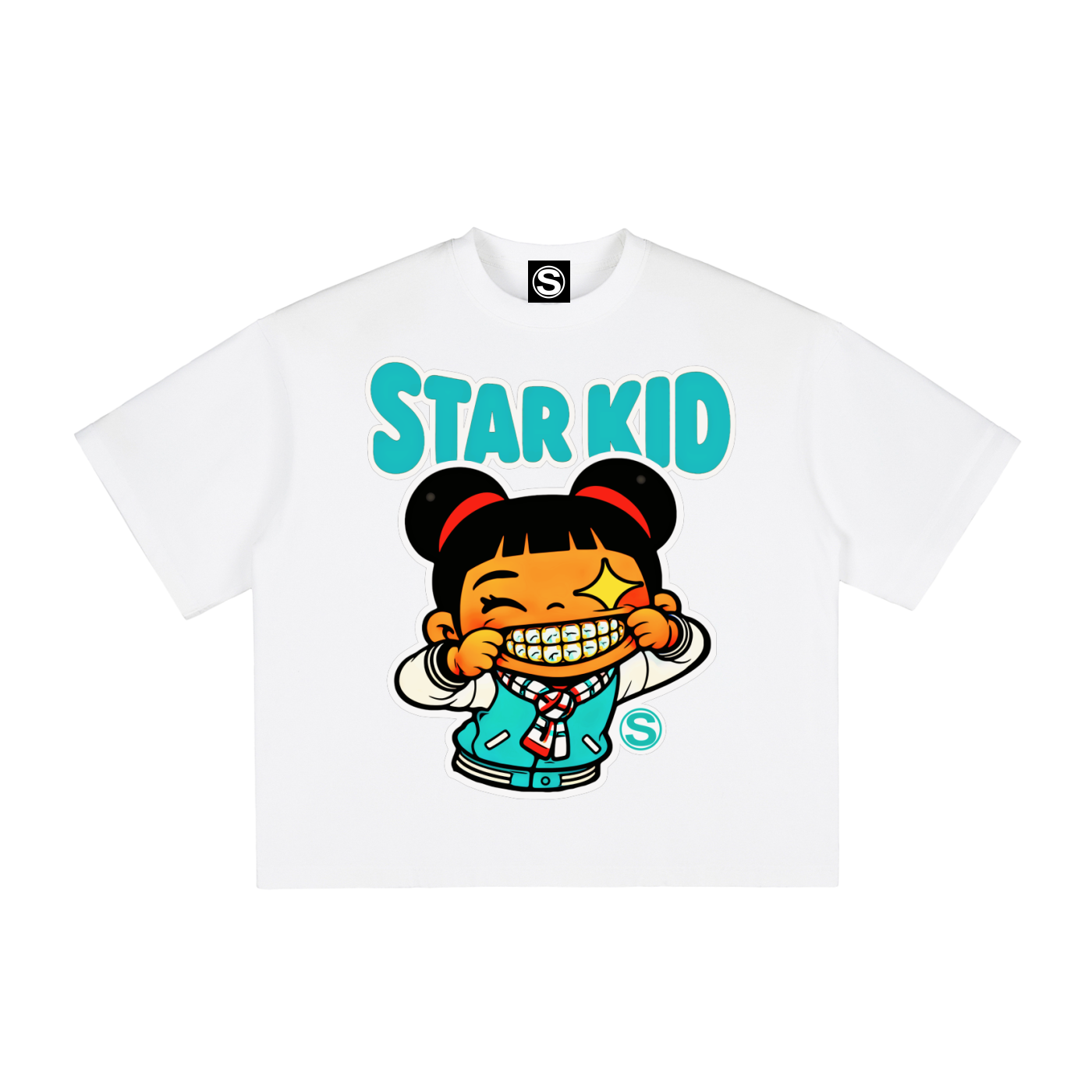 Star Kid Zai Zai Vintage Washed Boxy T-Shirt