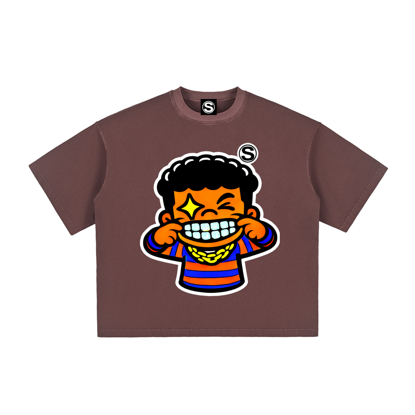 Star Kid Kai Kai Vintage Washed Boxy T-Shirt