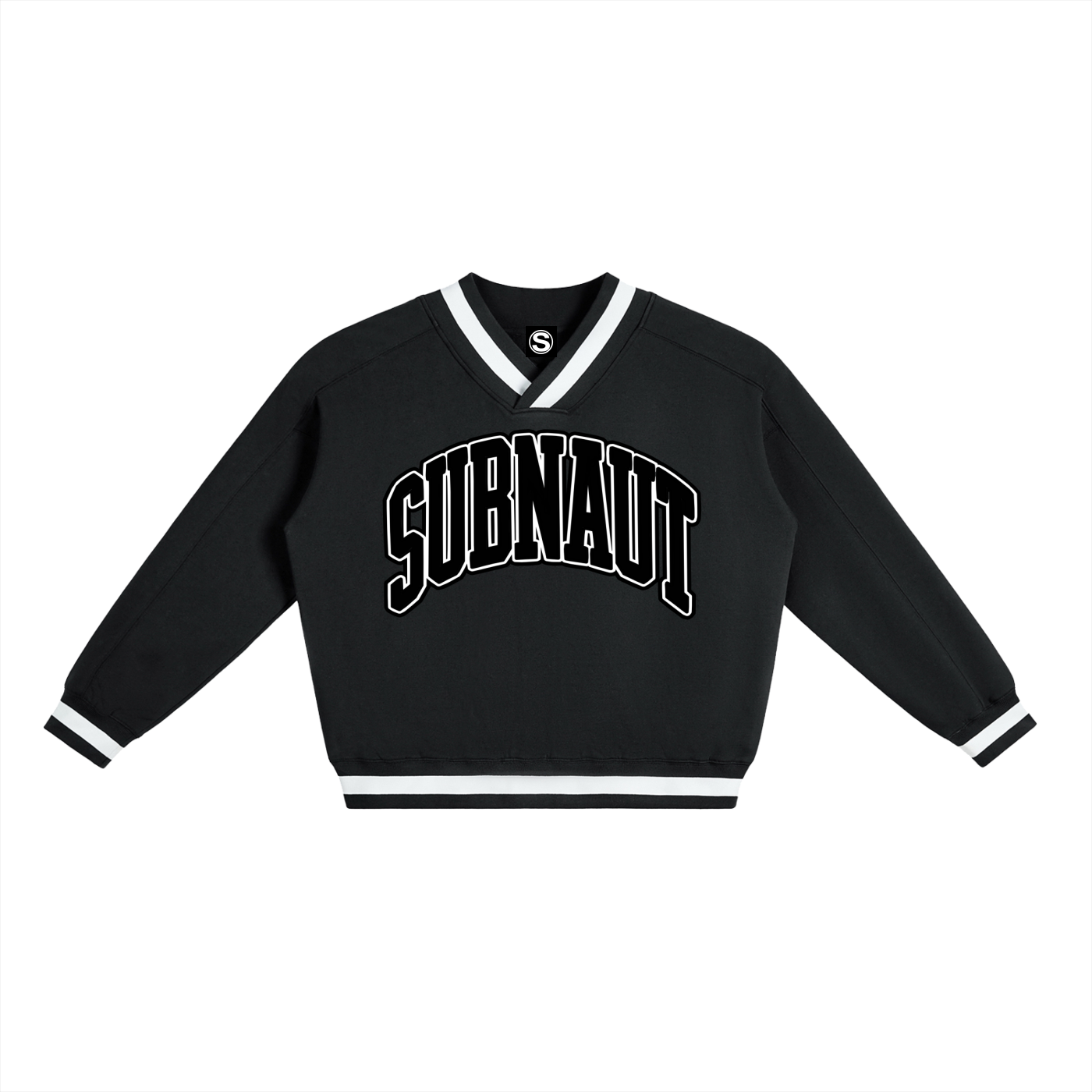 Subnaut Boxy V-Neck  Sweatshirt
