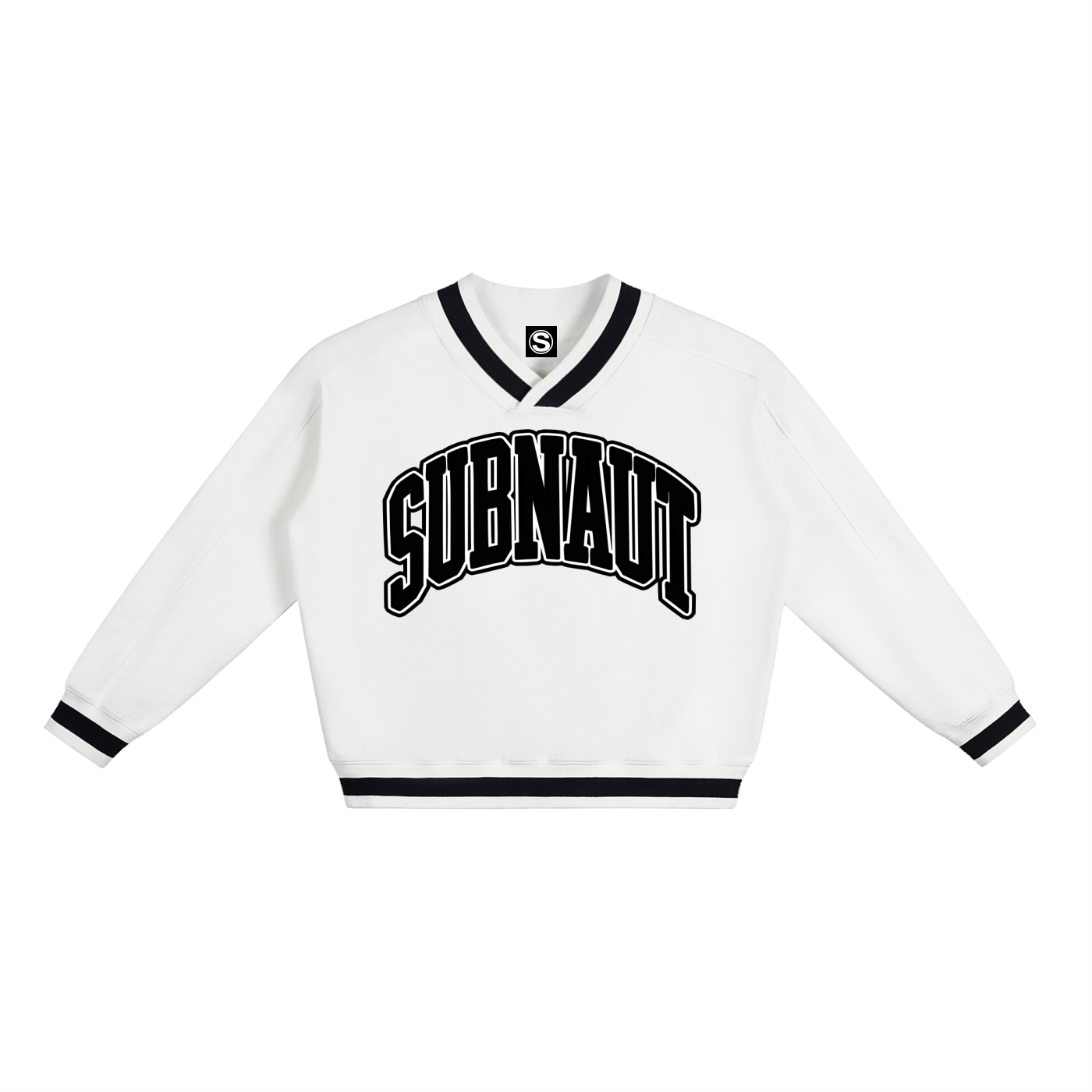 Subnaut Boxy V-Neck  Sweatshirt