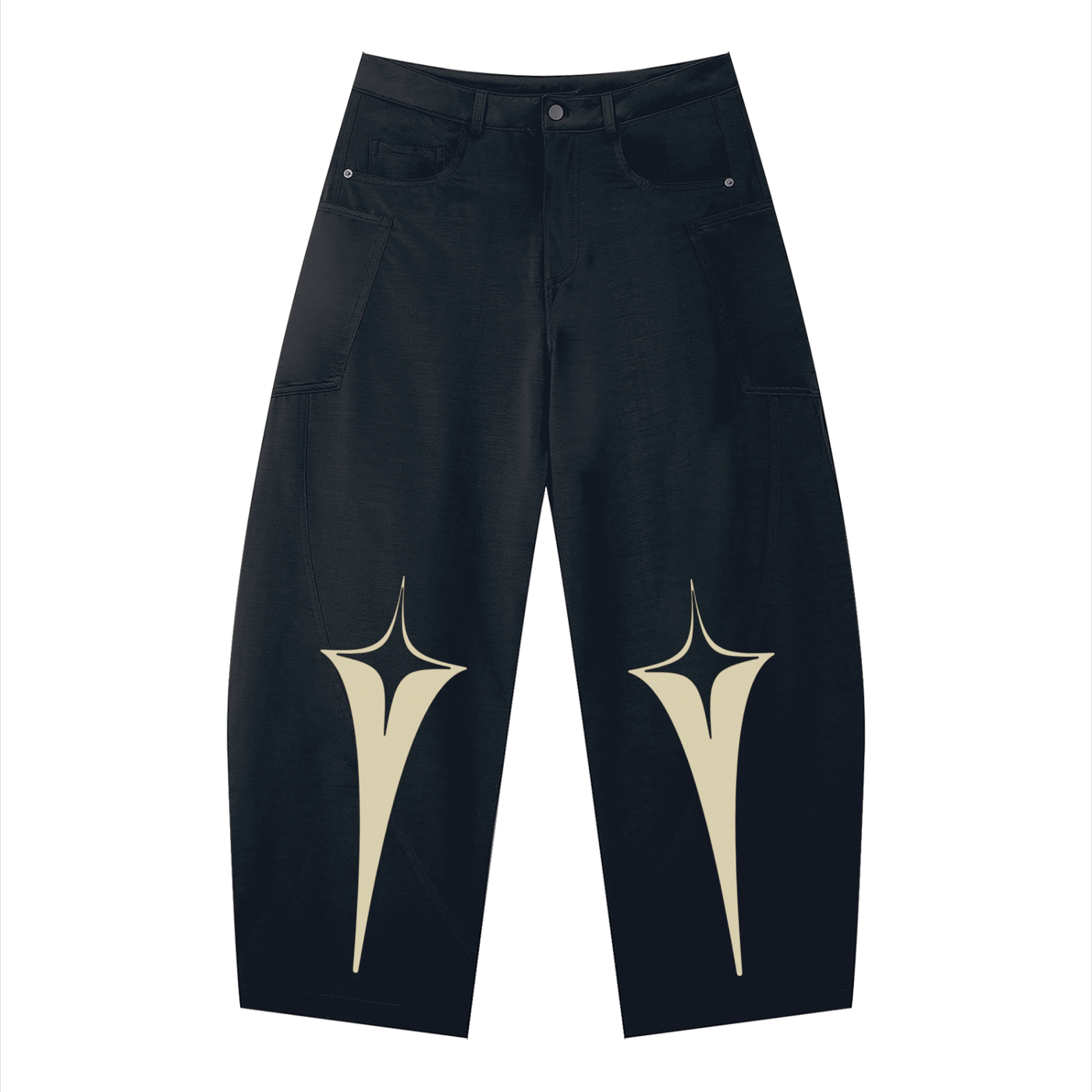 Men's Barrel Leg Pants