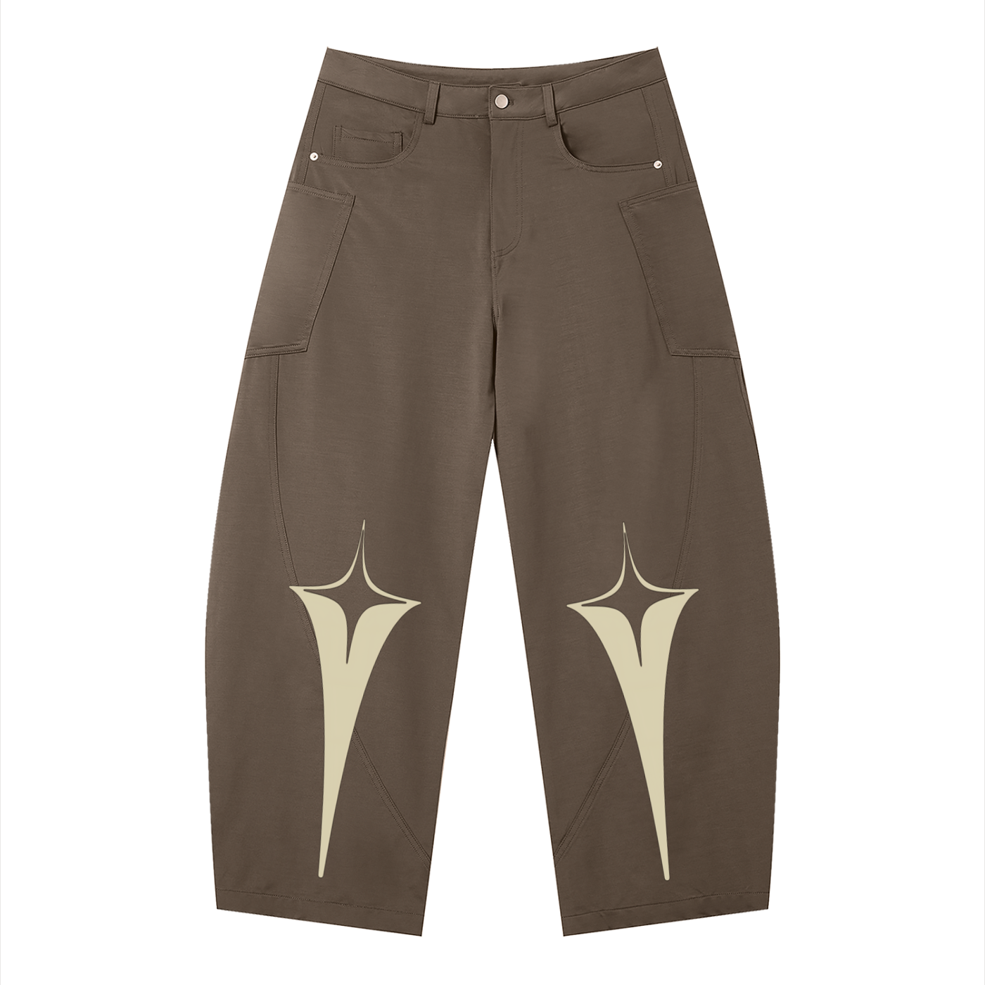 Men's Barrel Leg Pants