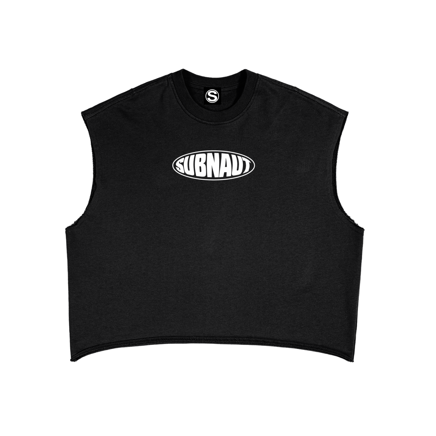 Ⓢ Terry Boxy Tank Top black