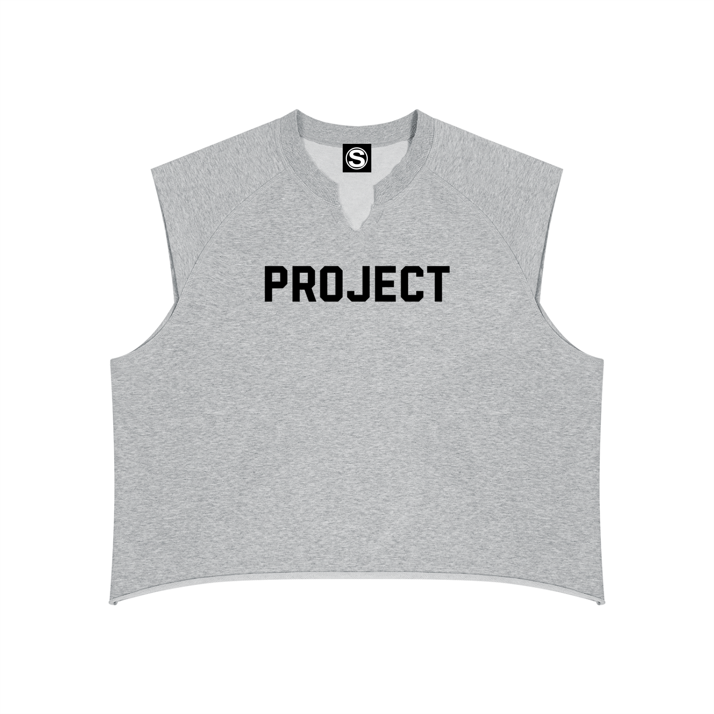 00 PROJECT 00 Raw Hem Tank Top