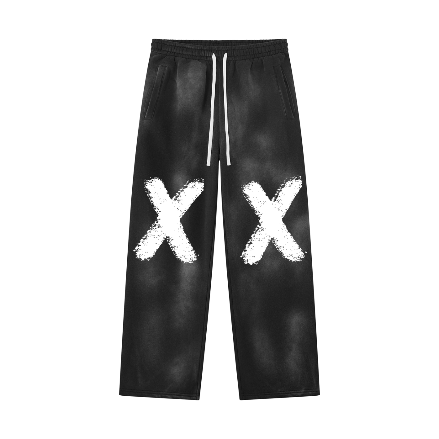 XX UNASSIGNED XX Wide Leg Fleece Sweatpants