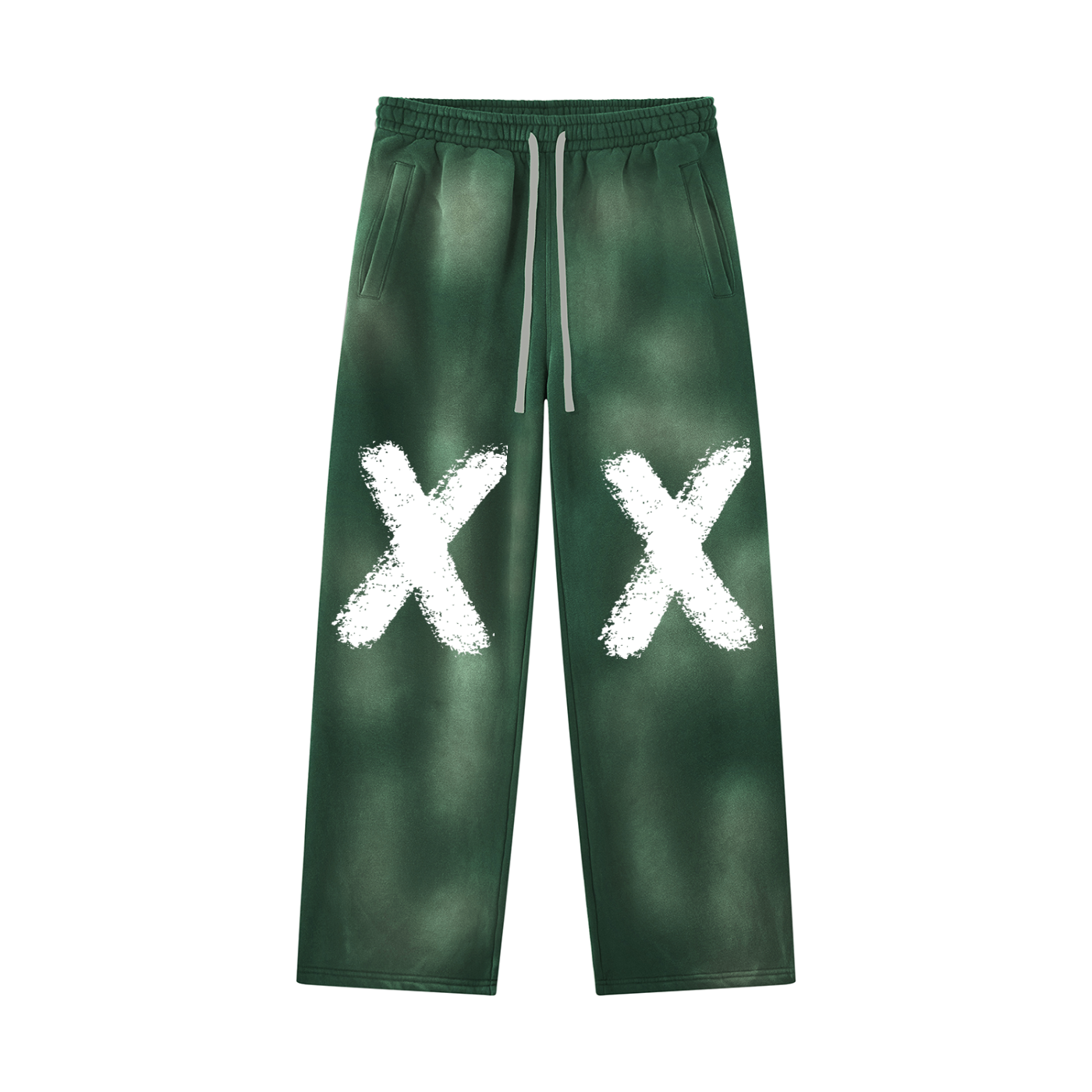 XX UNASSIGNED XX Wide Leg Fleece Sweatpants