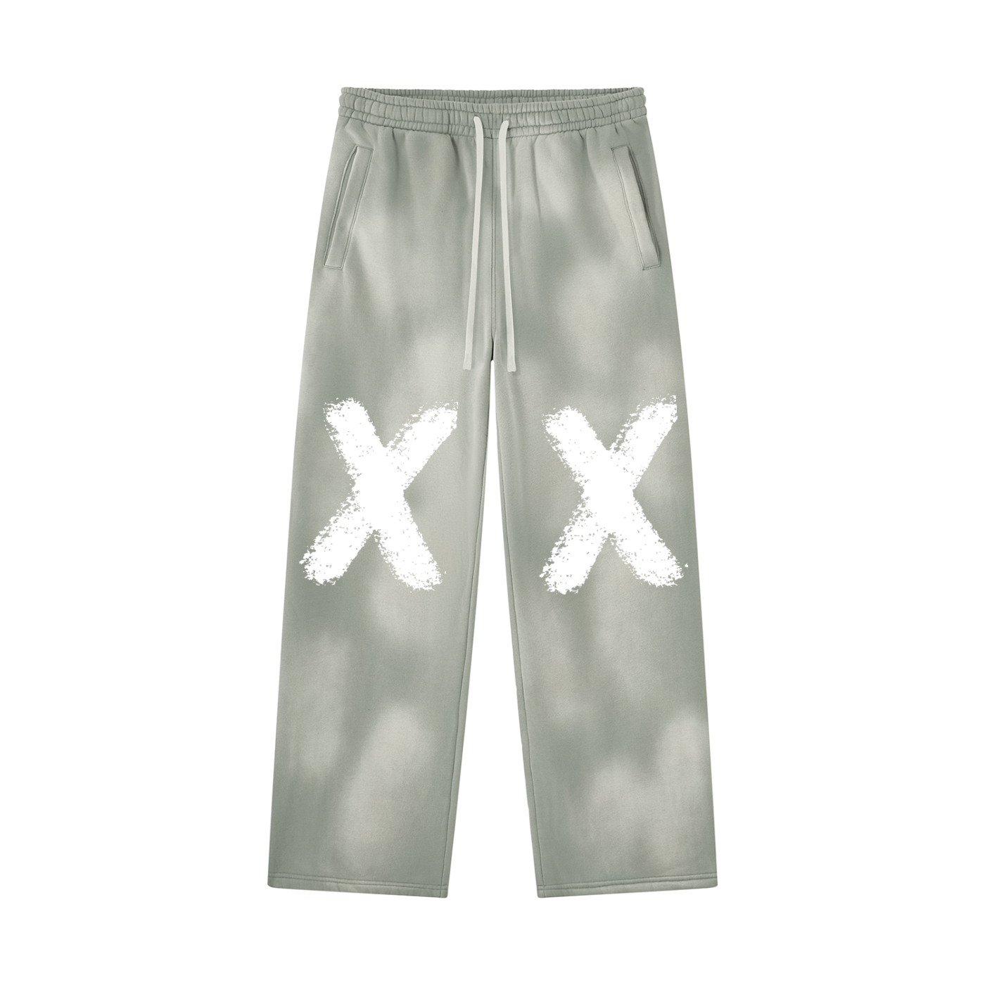 XX UNASSIGNED XX Wide Leg Fleece Sweatpants