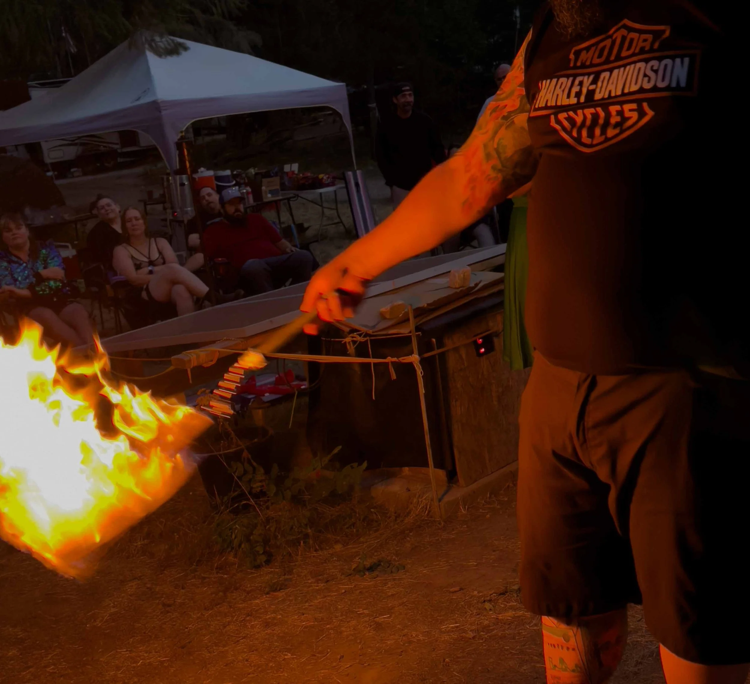 Blazing Impact: Mastering the Art of Fire Flogging