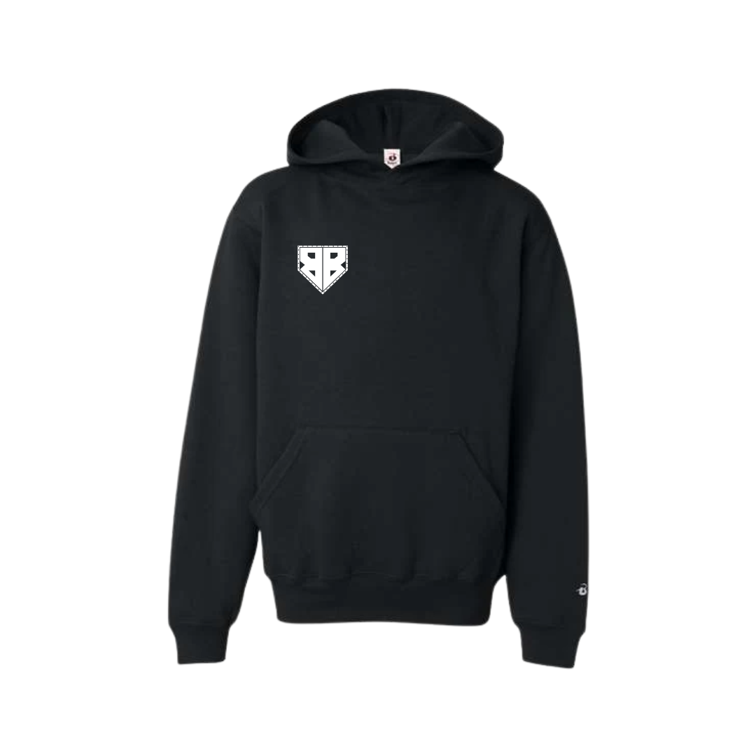 Bandit Classic Youth Hoodie black front view