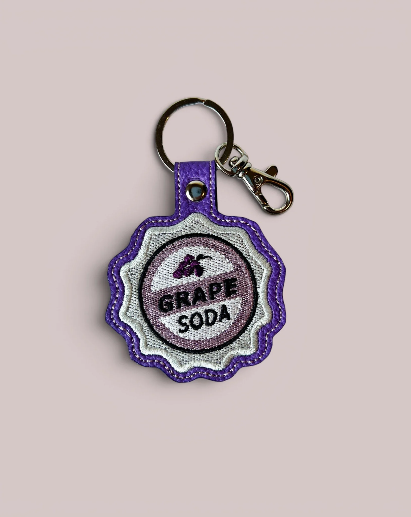 Grape Soda Keychain