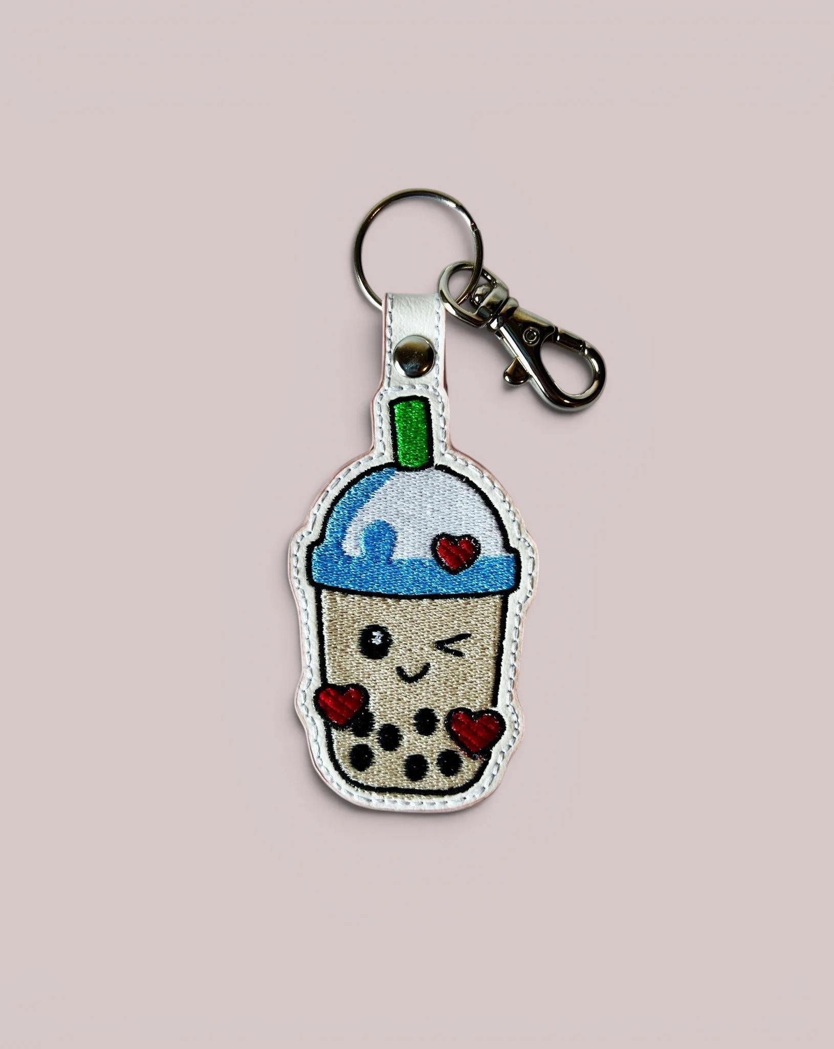 Kawaii Boba Keychain