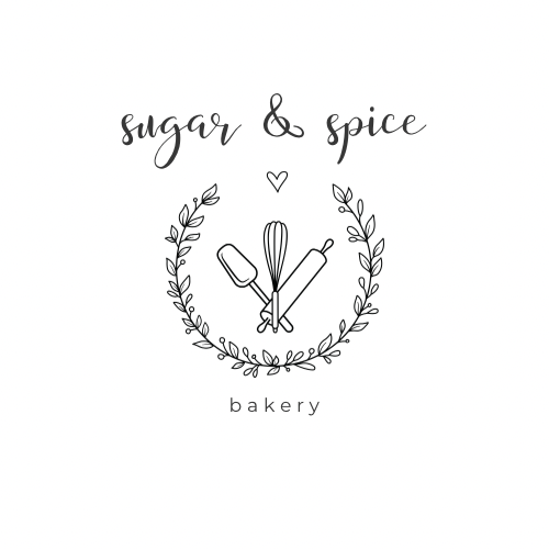 Sugar & Spice Bakery Mock Logo - Created by Mosaic Solutions