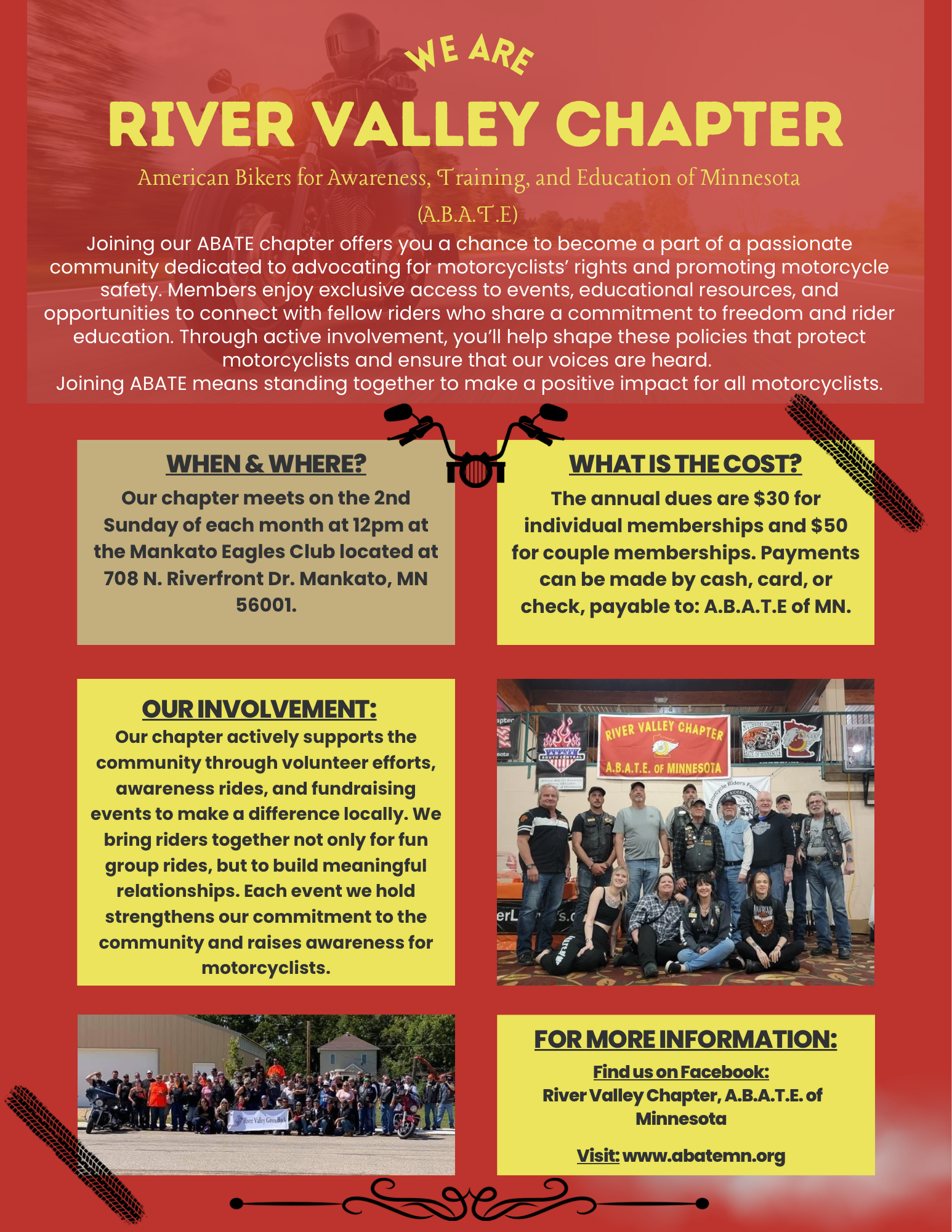 River Valley ABATE Flyer - Created By Mosaic Solutions