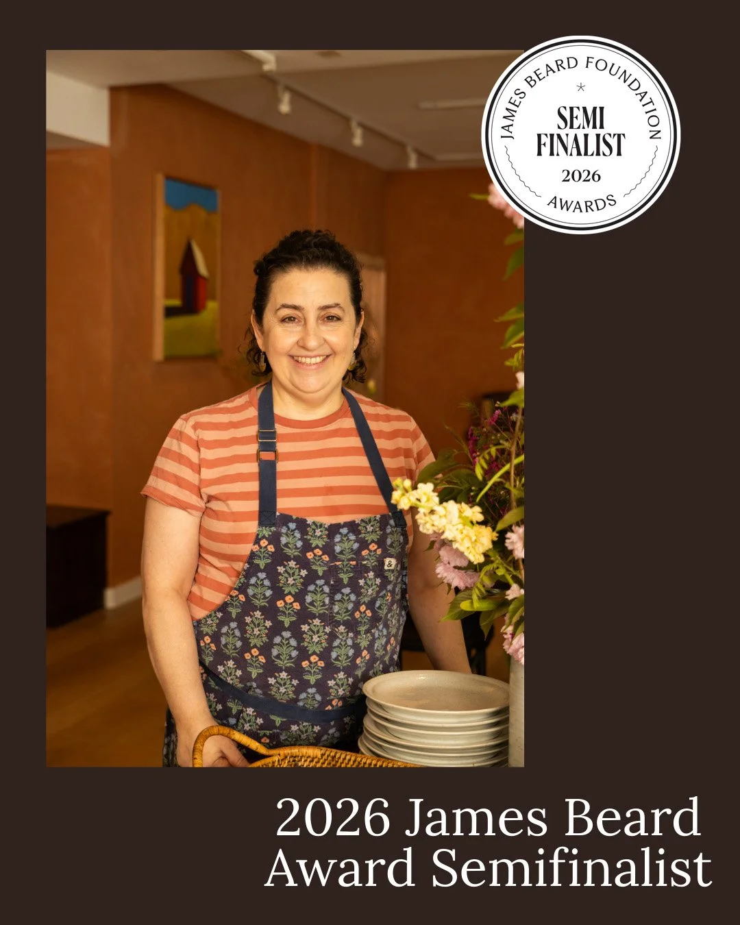 We are proud to celebrate our Chef Cagla Onal-Urel as a 3x 2026 James Beard Award Semifinalist for Best Chef: Mid-Atlantic.

Cagla&rsquo;s commitment to her food and community is felt in every dish at My Little Chamomile. Our team is honored to work 