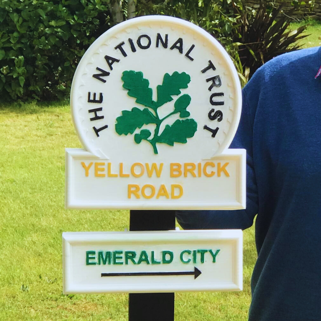 Not All Yellow Paths Lead to Oz… But This One Got a Sign