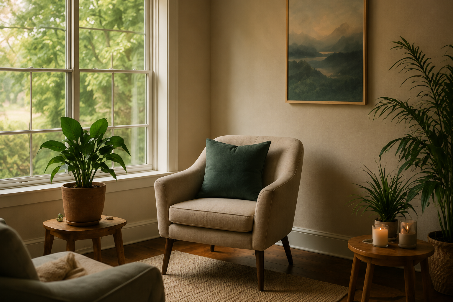 Safe and supportive environment for group ketamine therapy Asheville NC