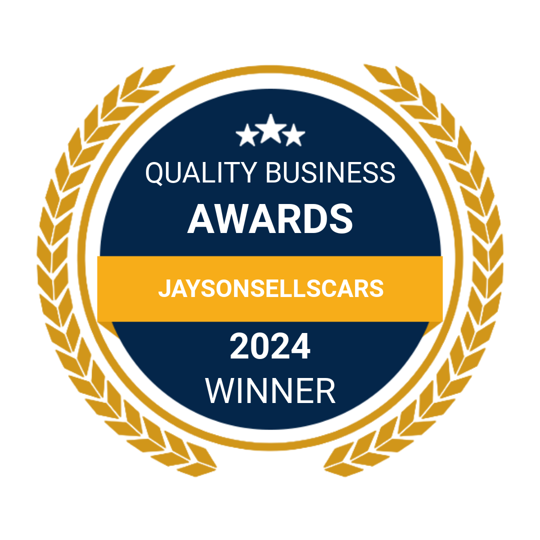 2024 Quality Business Awards winner badge with JAYSONSELLSCARS