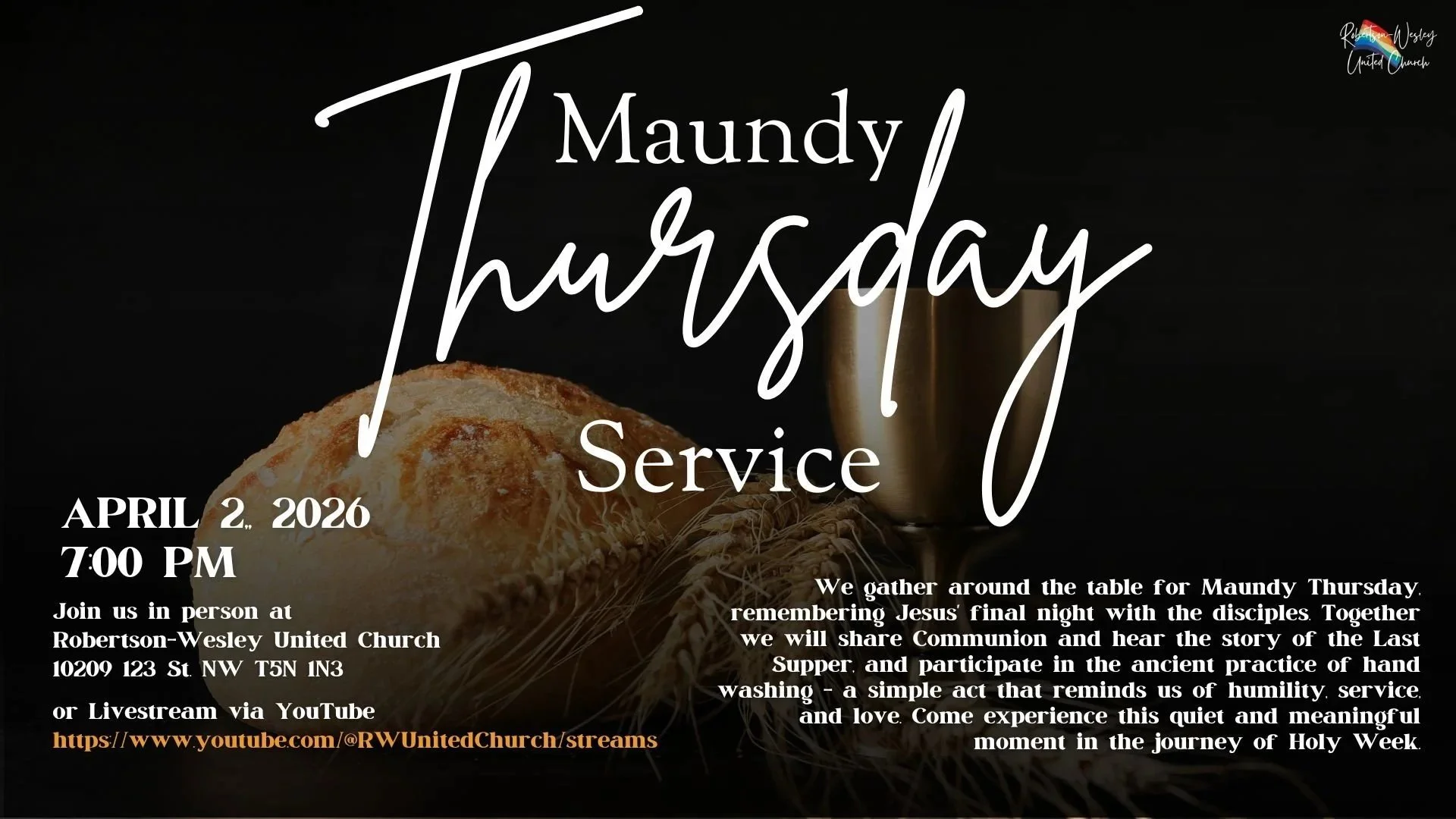 Maundy Thursday Service
