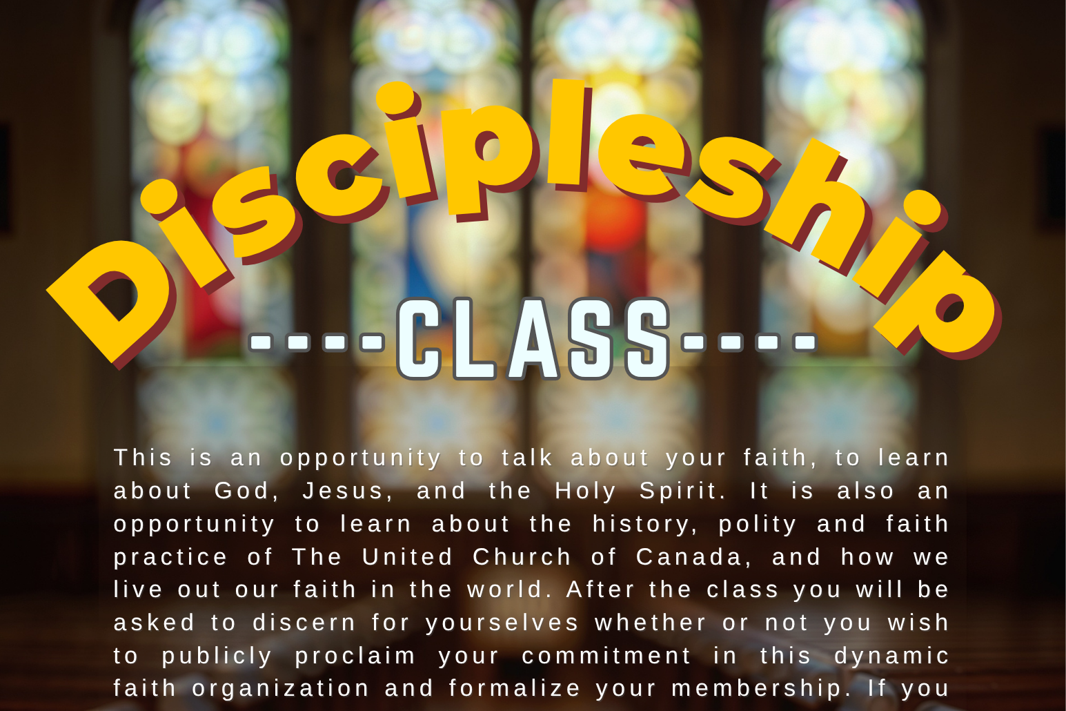 Discipleship Class
