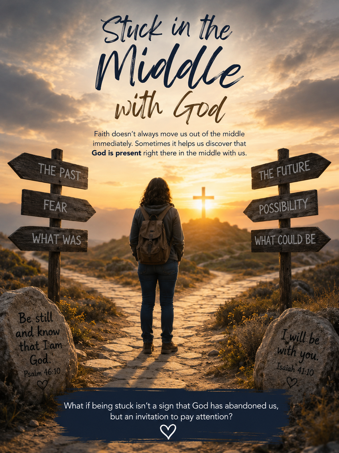 Stuck in the Middle with God