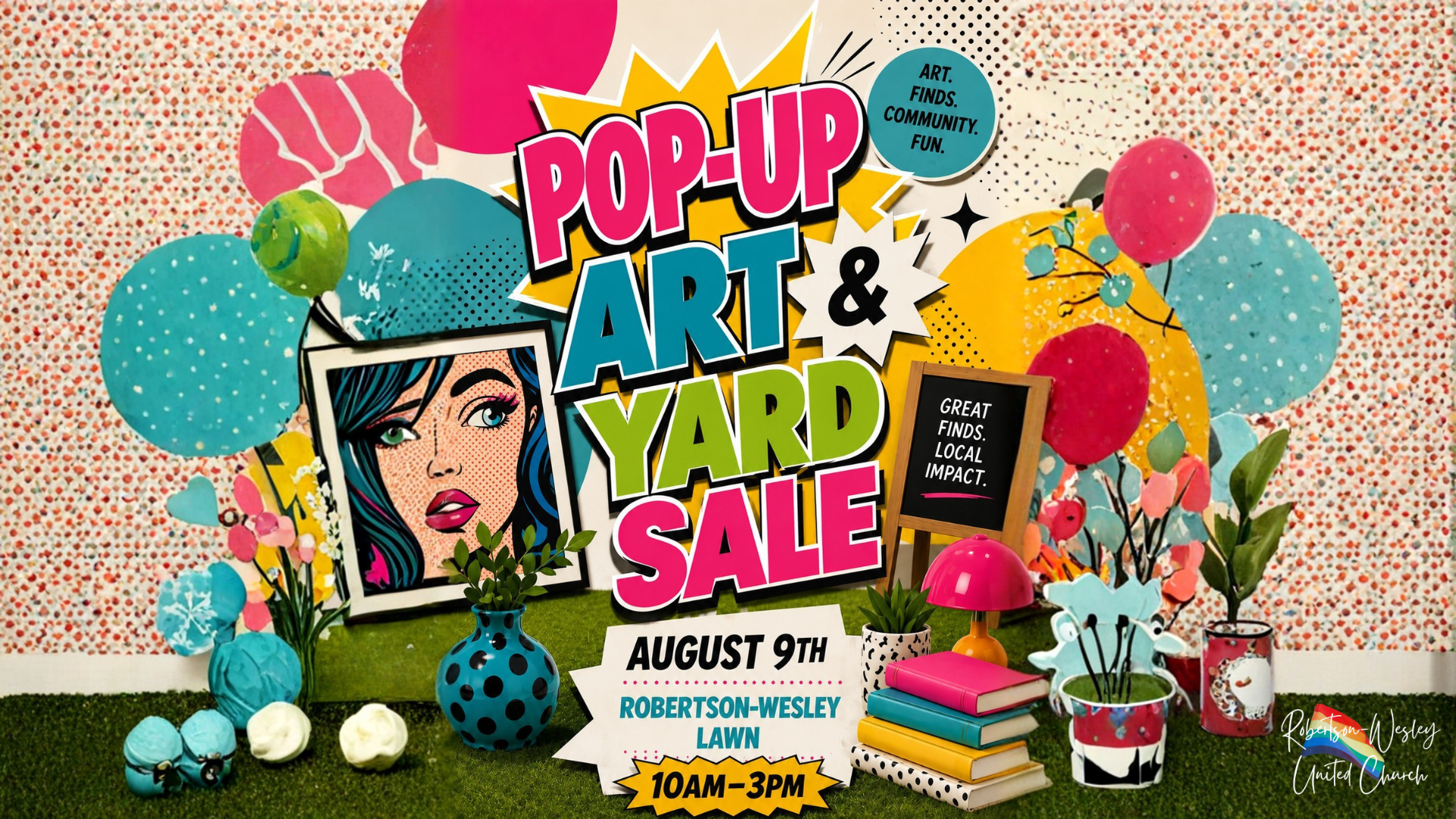 Pop-Up Art & Yard Sale