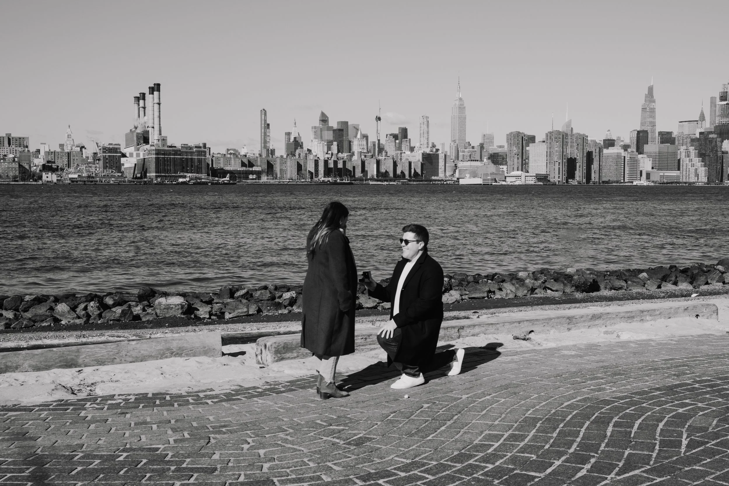 Michael & Gina Engagement BW-13.jpg