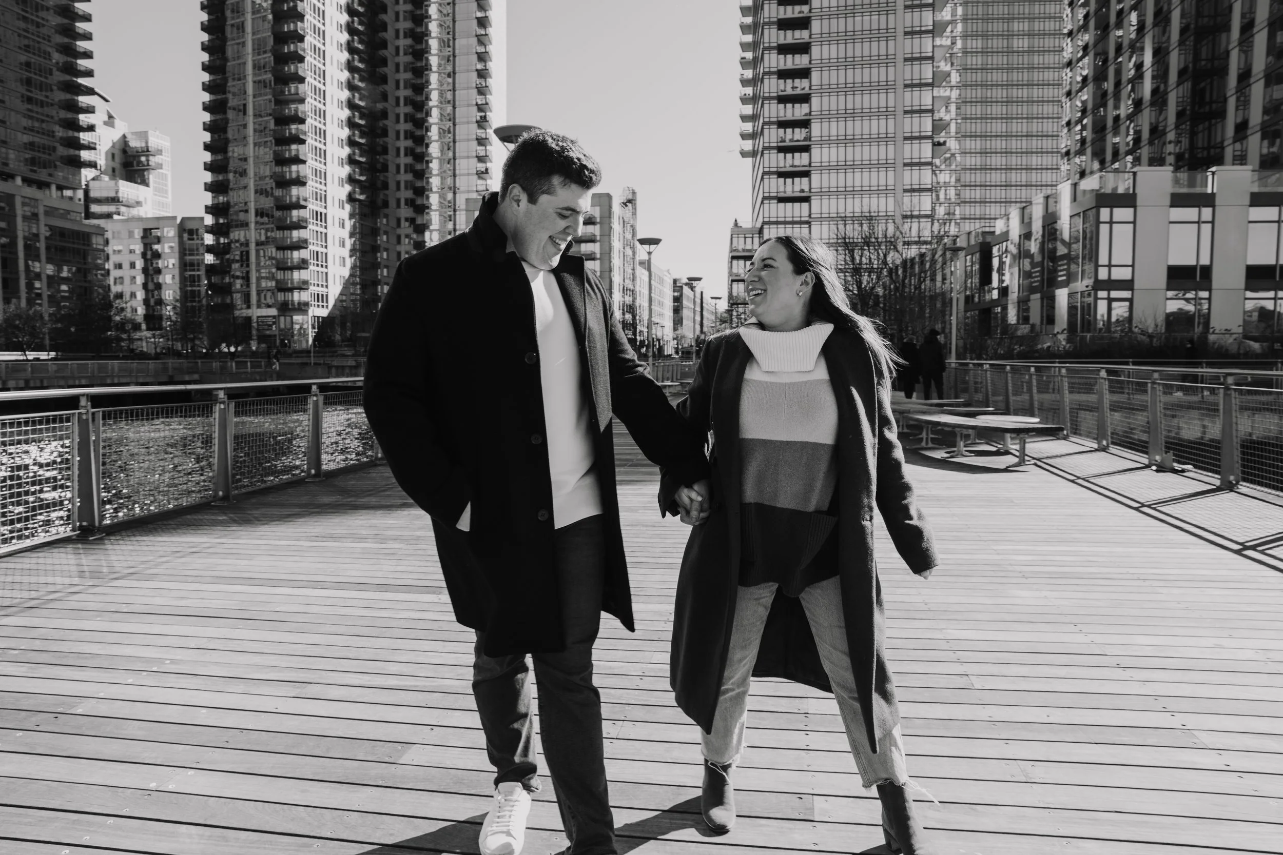 Michael & Gina Engagement BW-56.jpg