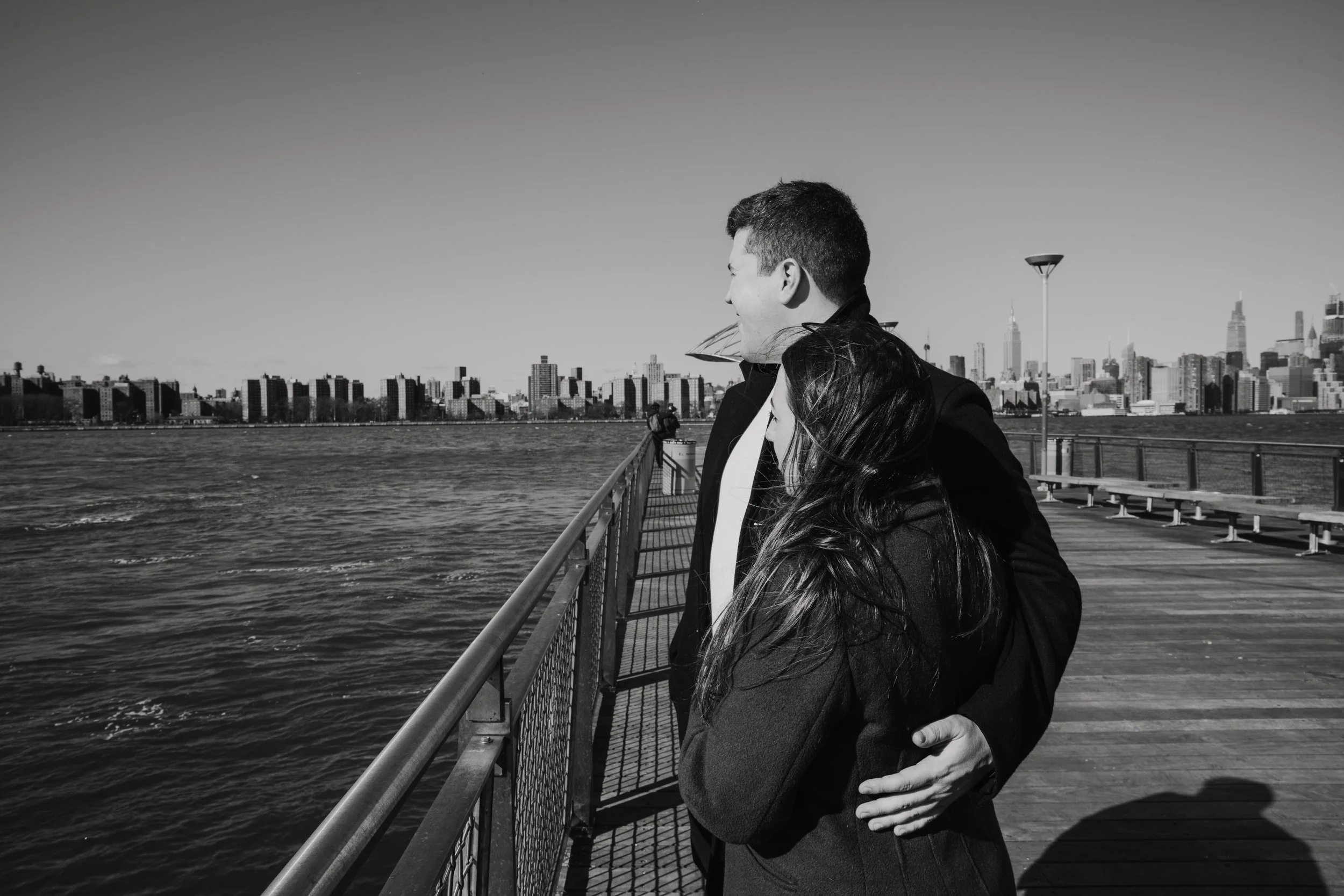 Michael & Gina Engagement BW-68.jpg