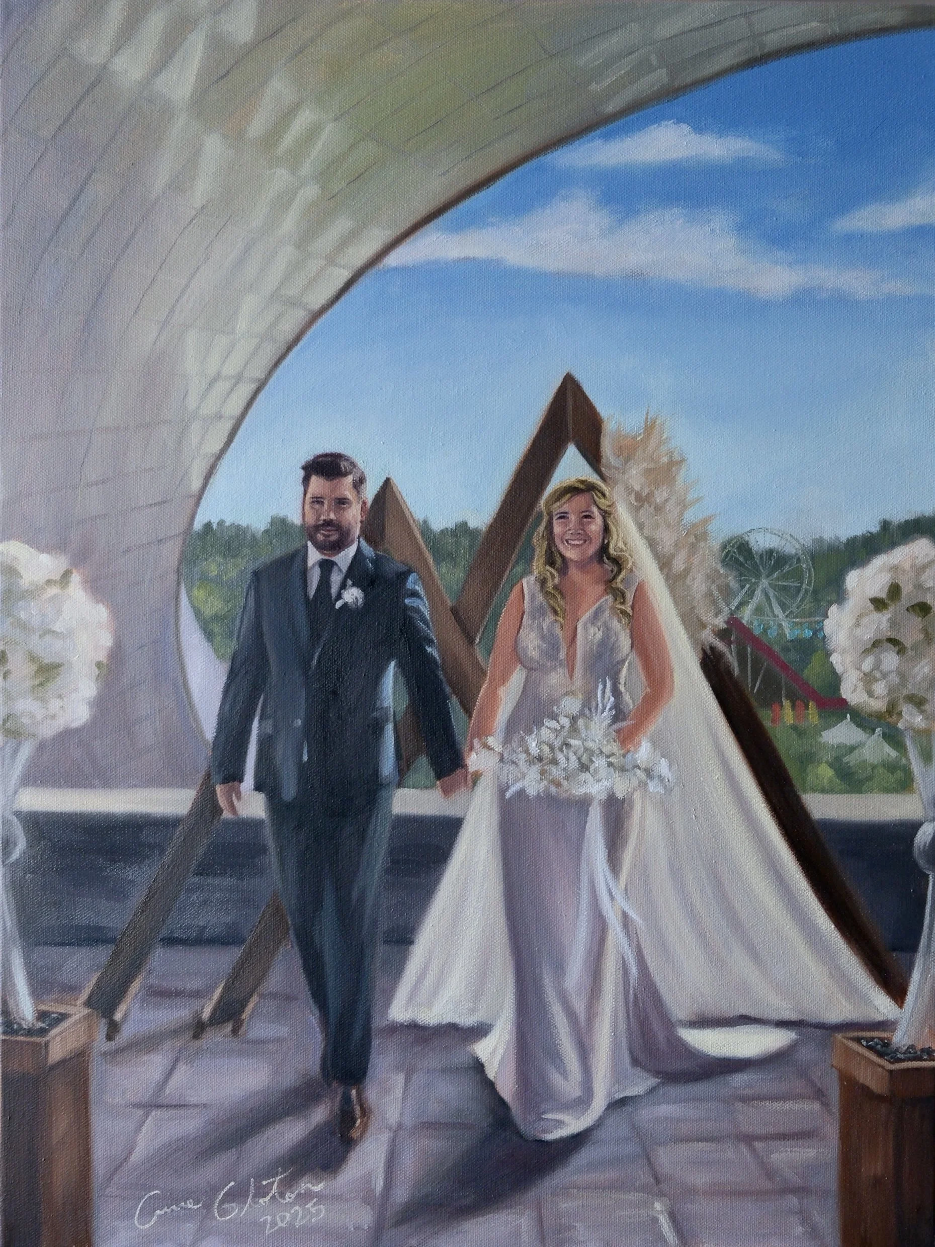 Calgary_BMO_CENTRE_ceremony_wedding_painting.jpg