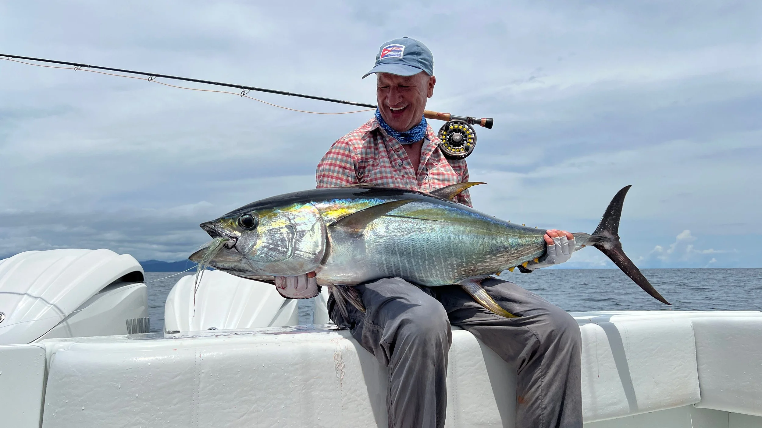 Fly-caught Yellowfin Tuna from Black Sands, Colombia