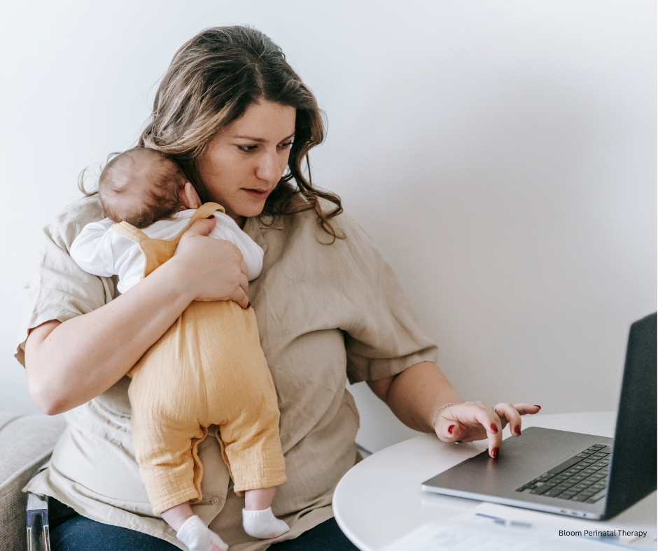 Birth trauma therapy support for postpartum mothers