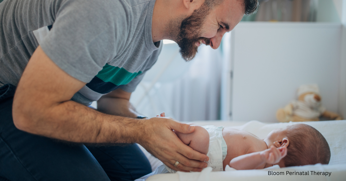 Dad Helping Postpartum