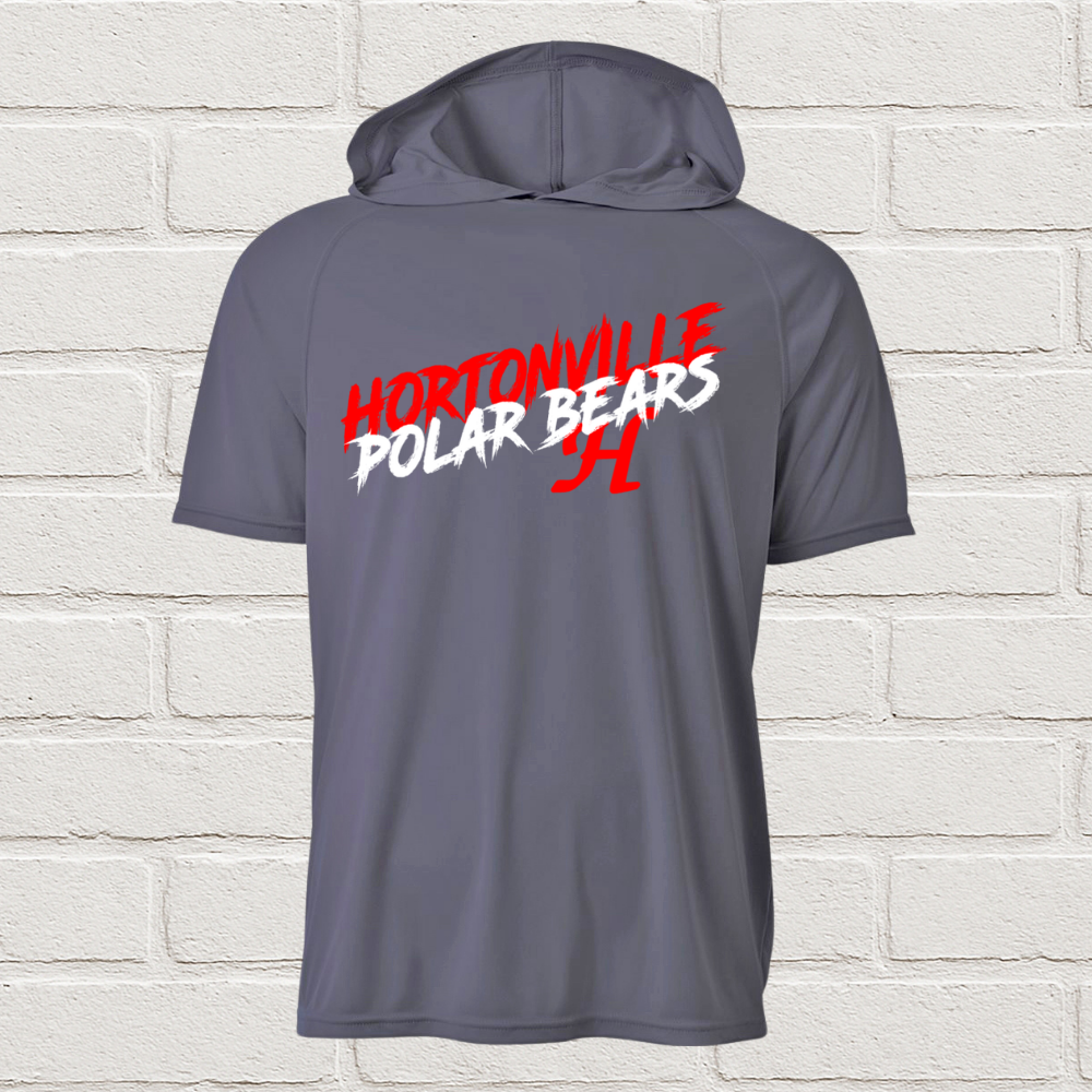 Adult Short Sleeve Hooded Tee