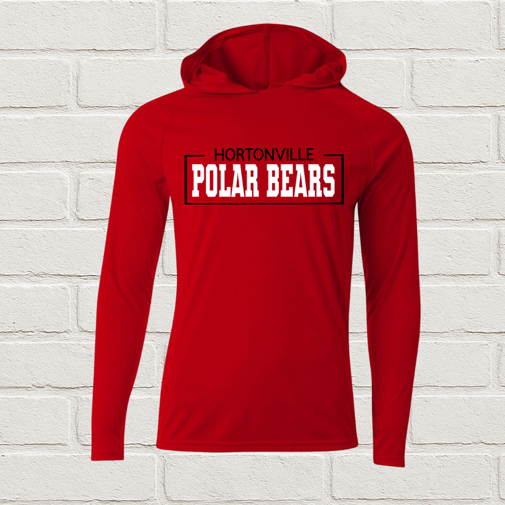 Men's Long Sleeve Hooded Tee