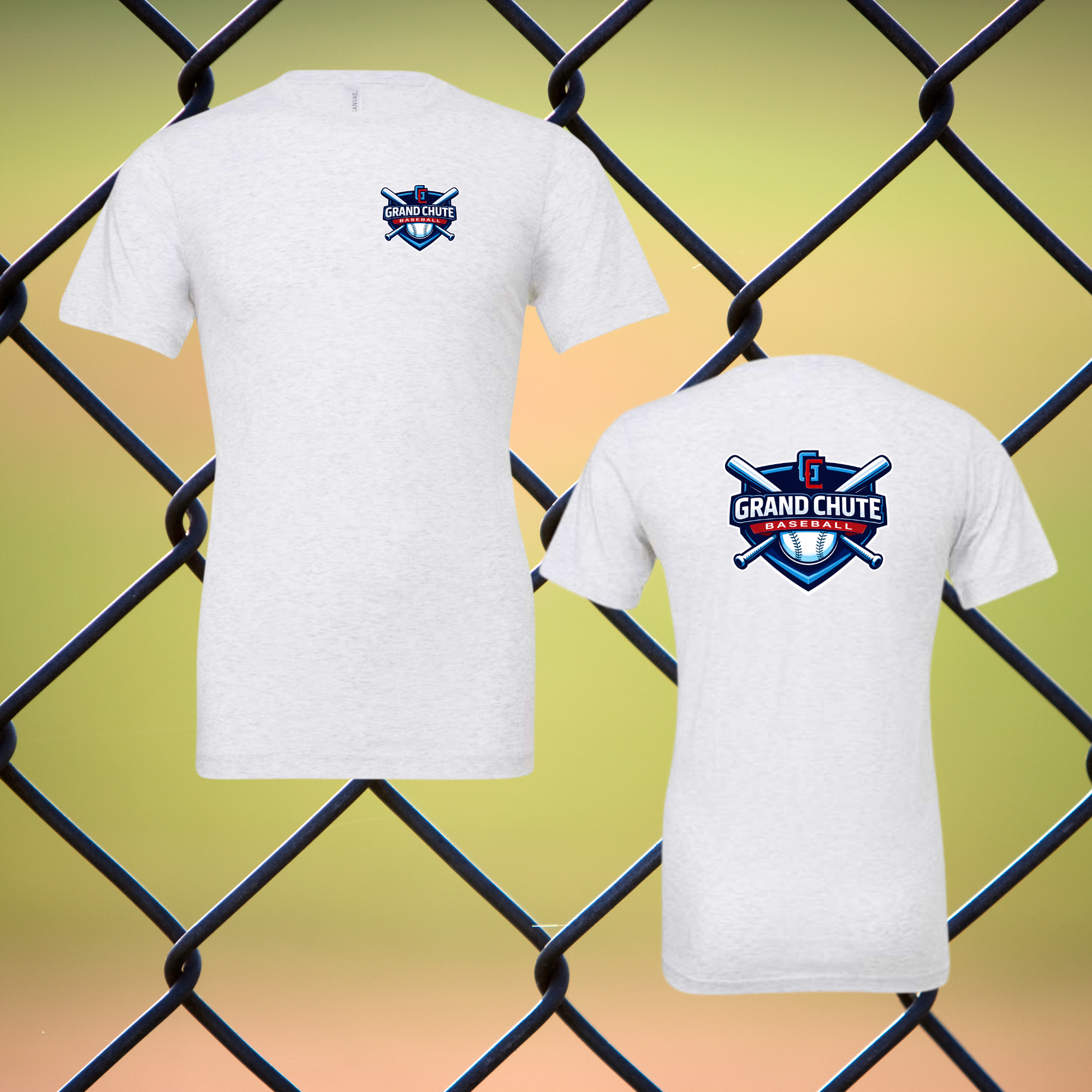 Grand Chute BC Ash Tee - 2 Sided.png