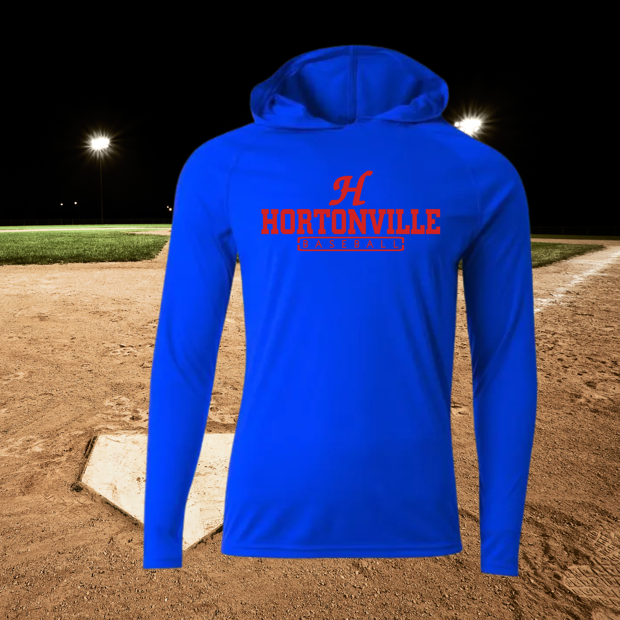 Youth Long Sleeve Hooded Tee