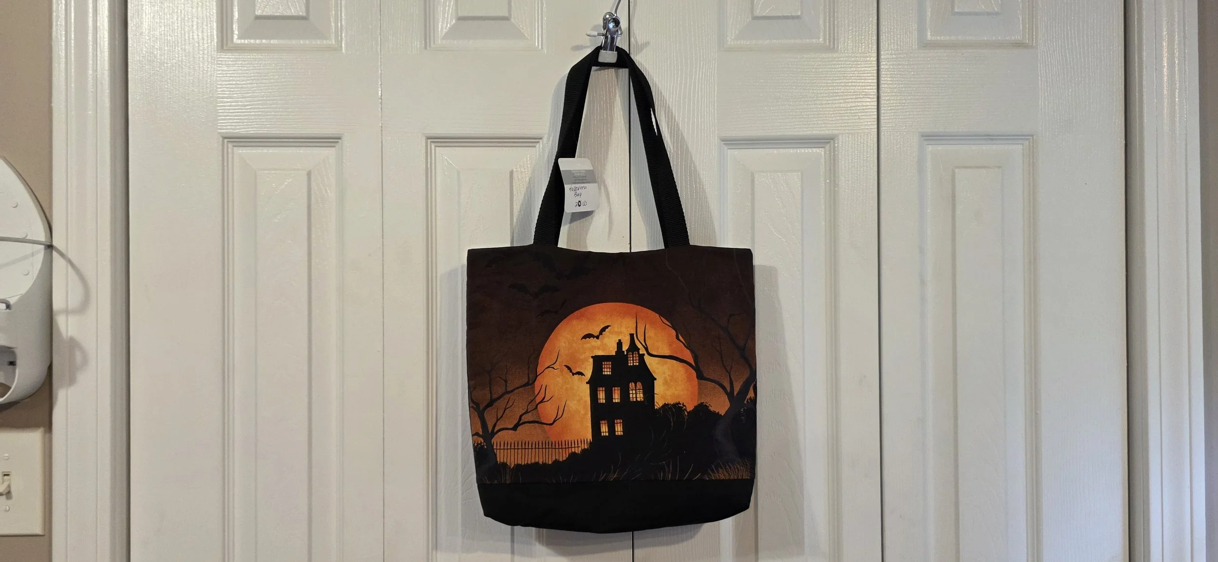 Trick or treat panel bag 14x14