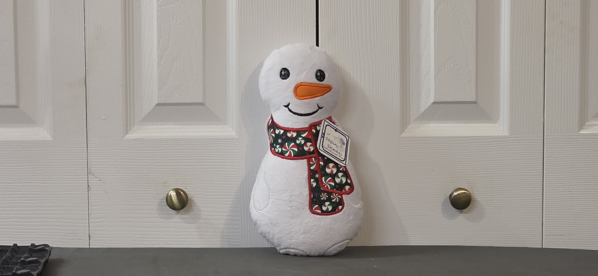 Snowman stuffie