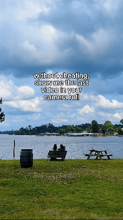 Show Me The Last Video In Your Camera Roll.gif