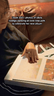 happy album release day to all the @oliviarodrigo fans out there!! 💗☁️you seem pretty sad for a (1).gif