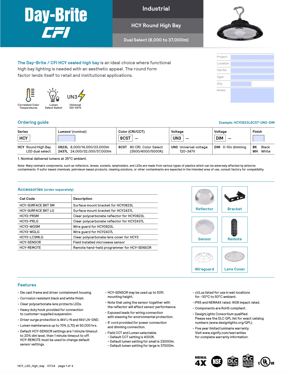 These were designed for this fixture Day-Bright