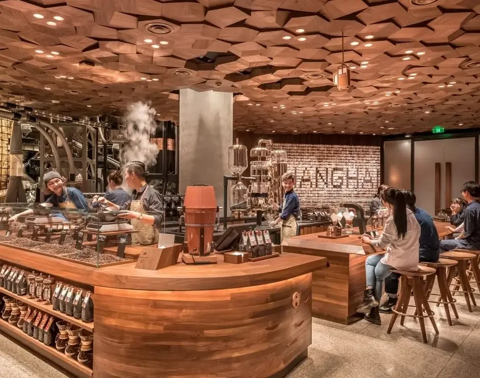 China → Starbucks Reserve Roastery