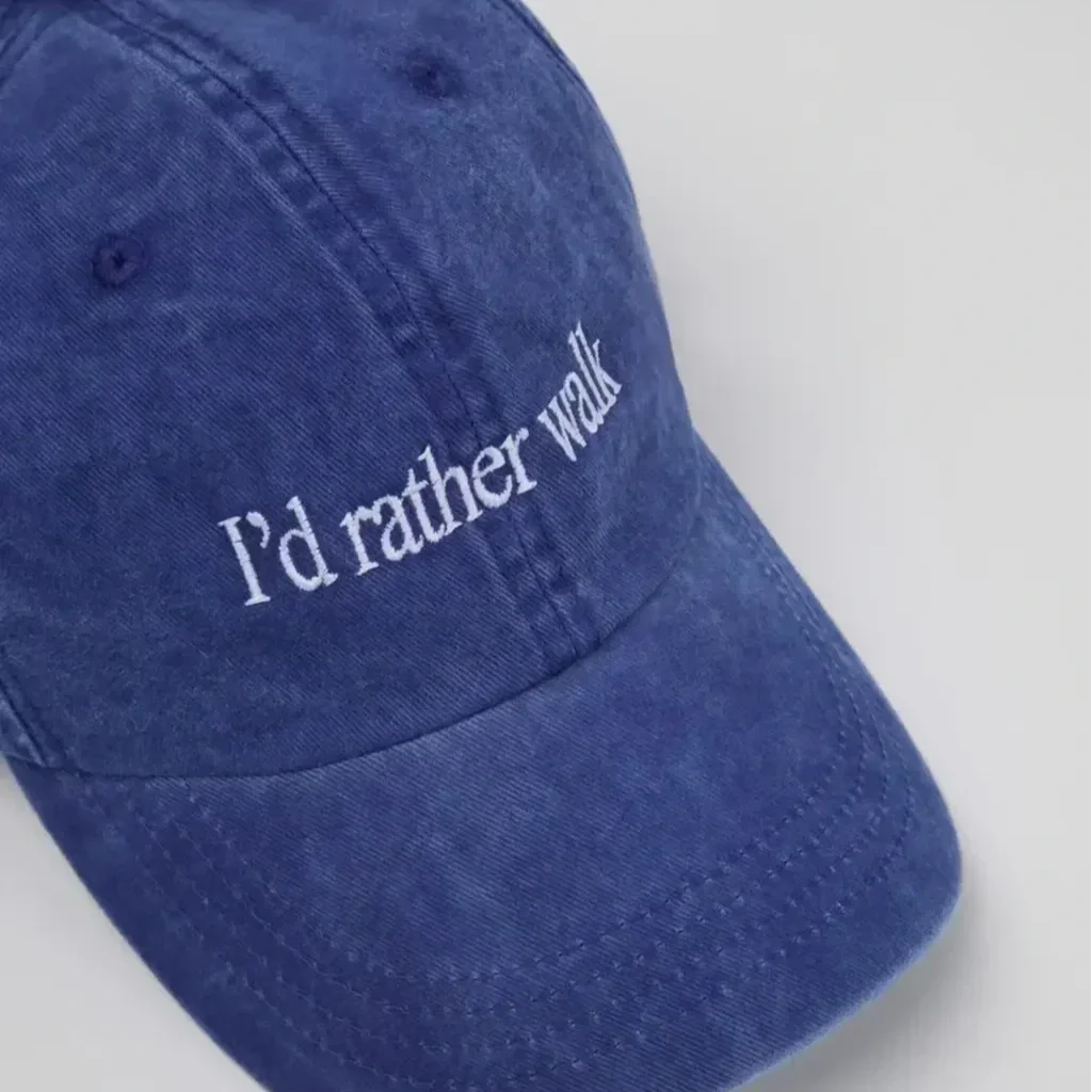 Camper I'd Rather Walk Cap