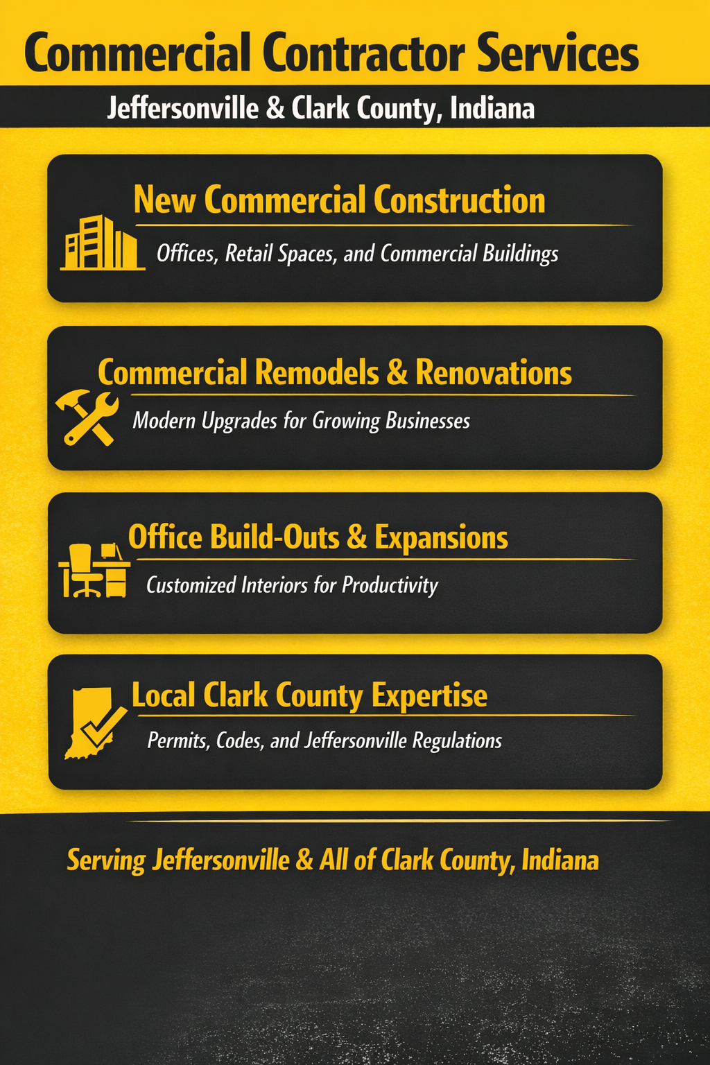 Commercial Contractor Services in Jeffersonville, Indiana