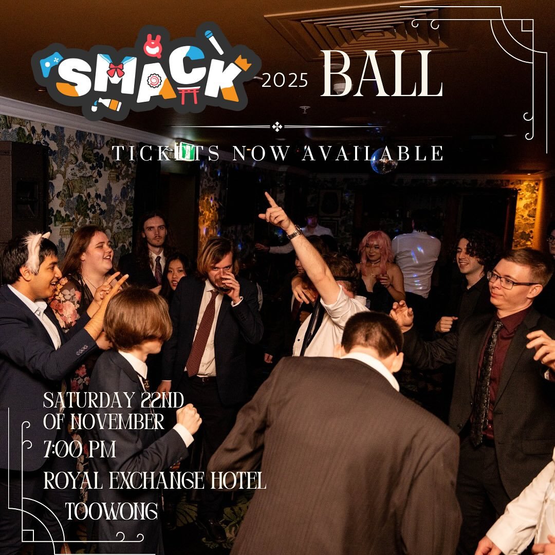 **This is an 18+ event. Tickets are available in bio. 

Smack Ball Tickets are still available!!! Join your fellow members for a night full of Smackling shenanigans as we round out 2025~ 

We encourage all members to dress in anything fancy or cospla